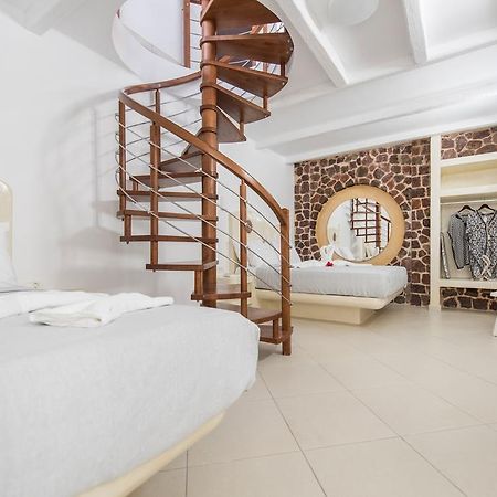 Secret Earth Villas - Santorini Kamári エクステリア 写真