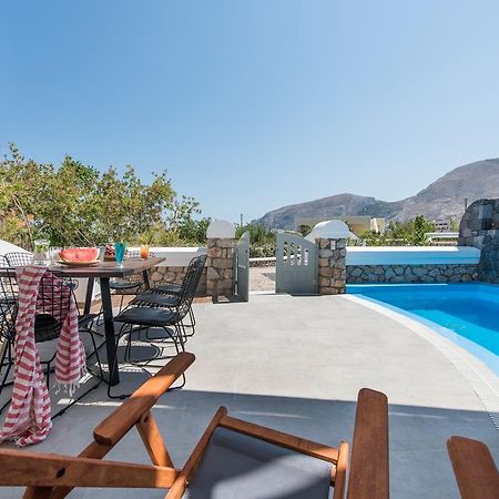 Secret Earth Villas - Santorini Kamári エクステリア 写真