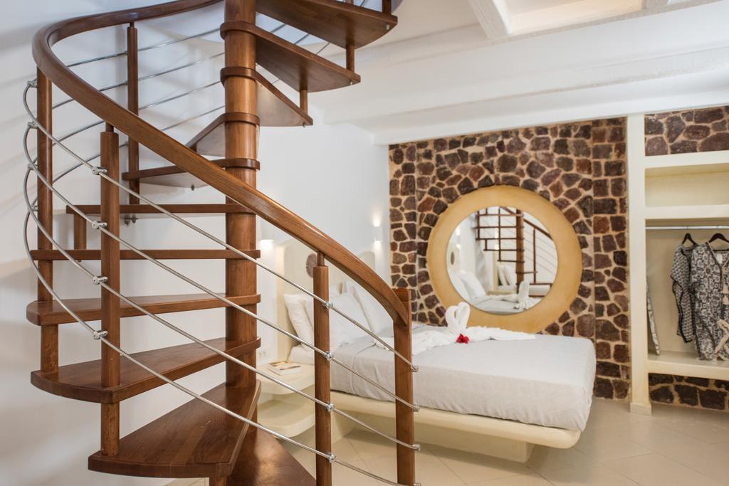Secret Earth Villas - Santorini Kamári エクステリア 写真