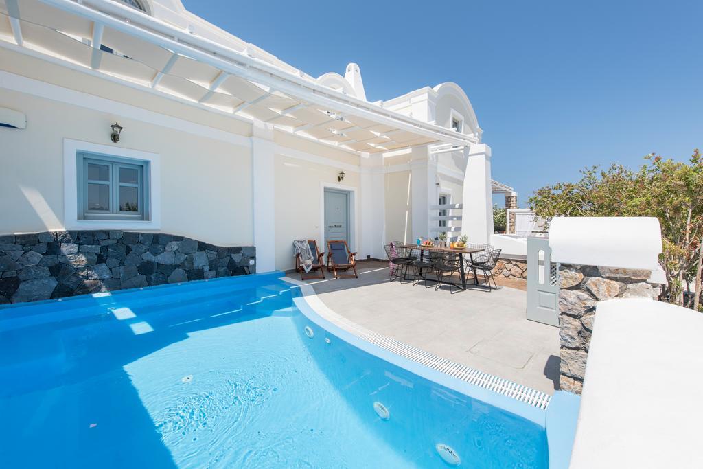 Secret Earth Villas - Santorini Kamári エクステリア 写真