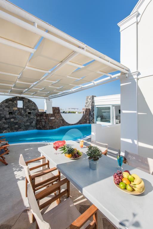 Secret Earth Villas - Santorini Kamári エクステリア 写真