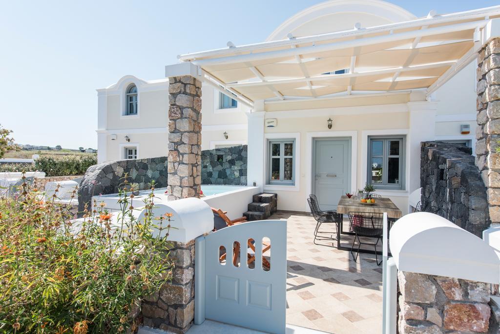 Secret Earth Villas - Santorini Kamári エクステリア 写真