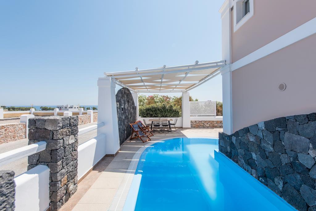 Secret Earth Villas - Santorini Kamári エクステリア 写真