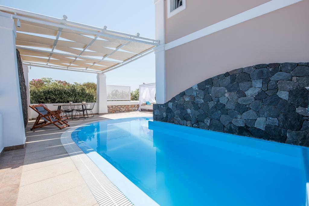 Secret Earth Villas - Santorini Kamári エクステリア 写真