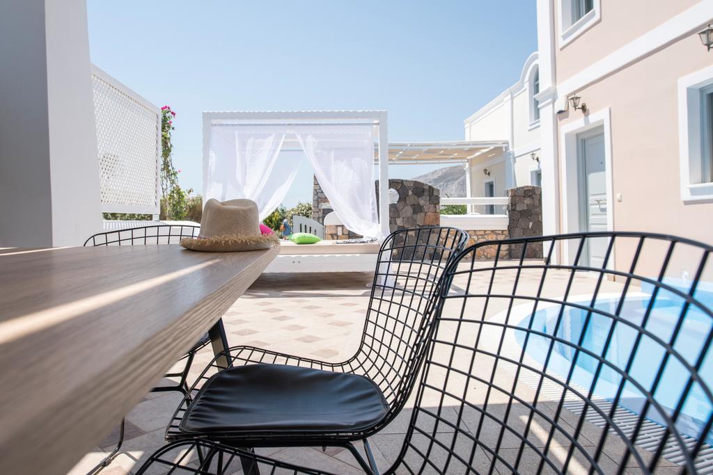 Secret Earth Villas - Santorini Kamári エクステリア 写真
