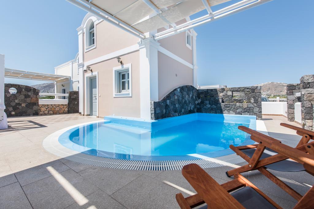 Secret Earth Villas - Santorini Kamári エクステリア 写真
