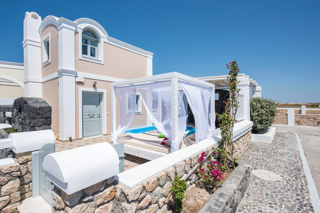 Secret Earth Villas - Santorini Kamári エクステリア 写真