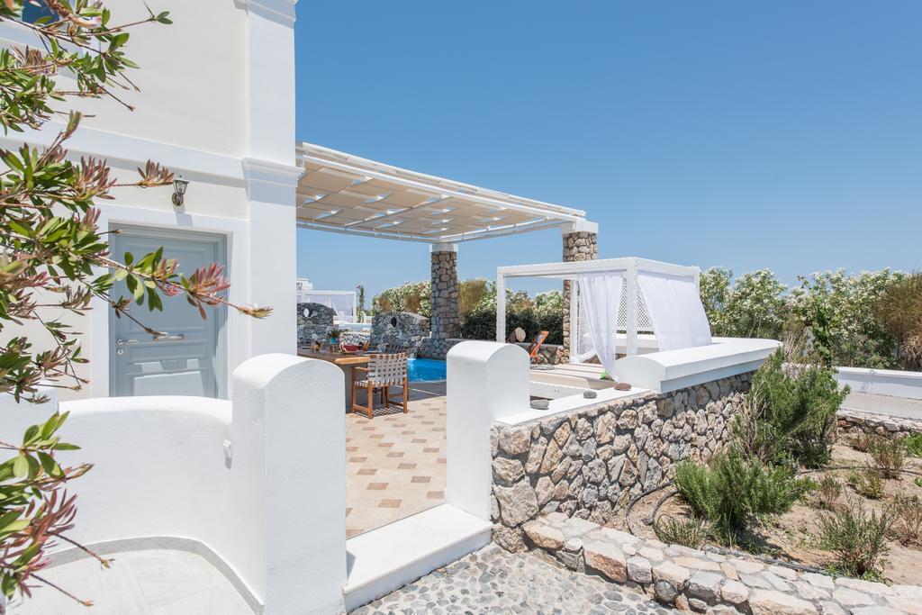Secret Earth Villas - Santorini Kamári エクステリア 写真