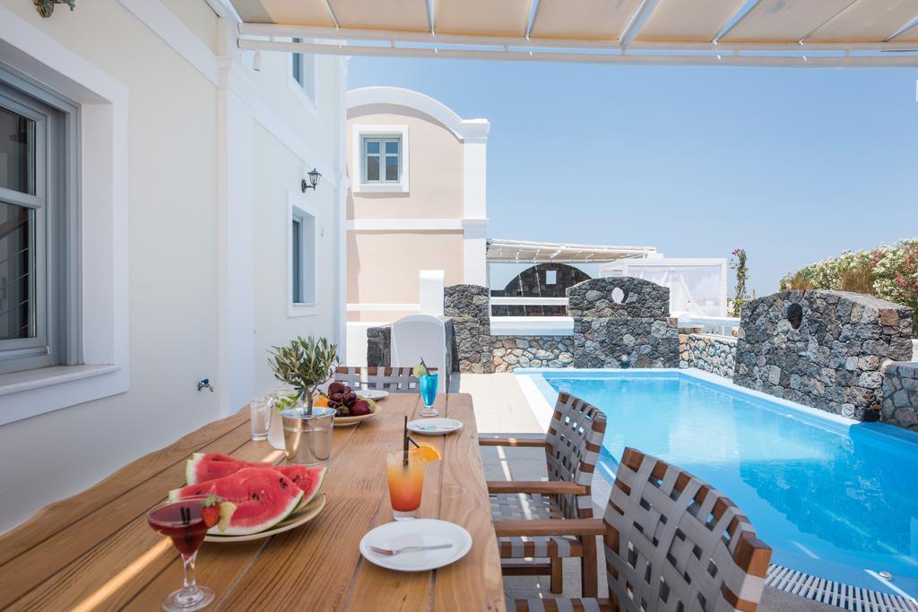 Secret Earth Villas - Santorini Kamári エクステリア 写真