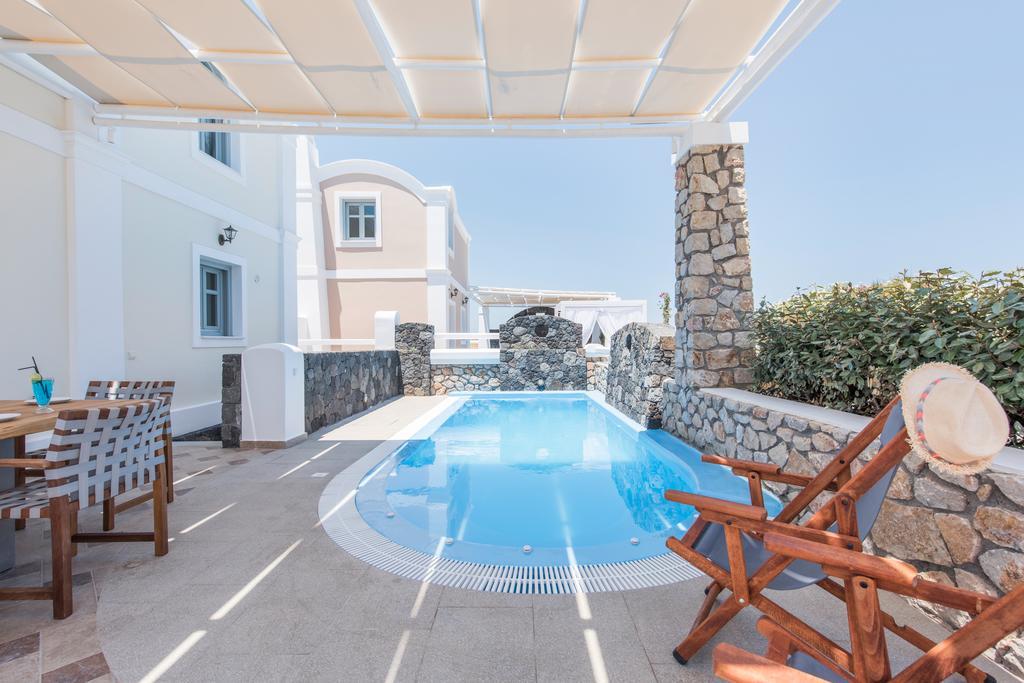 Secret Earth Villas - Santorini Kamári エクステリア 写真
