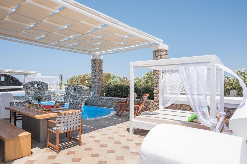 Secret Earth Villas - Santorini Kamári エクステリア 写真