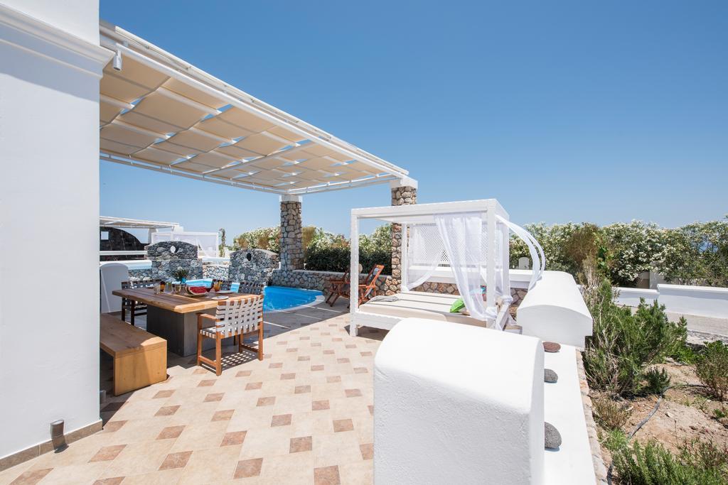 Secret Earth Villas - Santorini Kamári エクステリア 写真