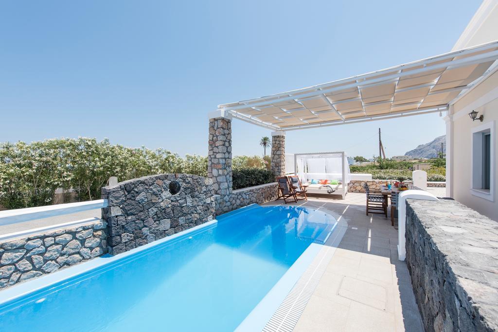 Secret Earth Villas - Santorini Kamári エクステリア 写真
